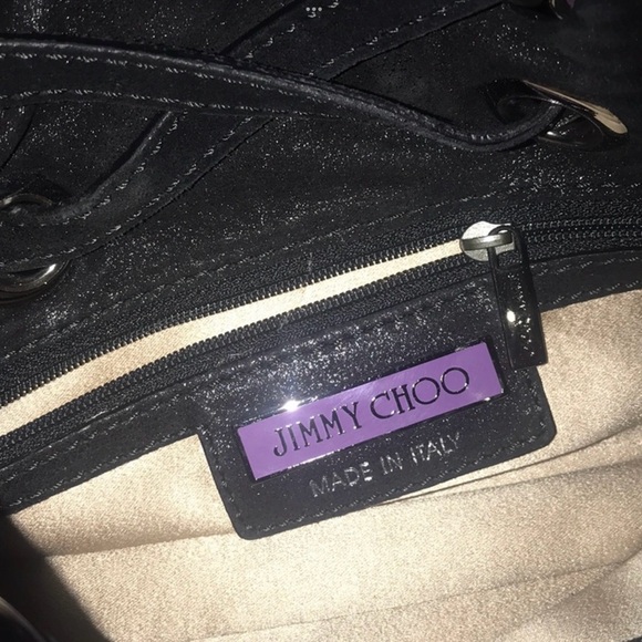 ‼️WOW‼️CRYSTAL Rhinestone JIMMY CHOO BAG‼️EUC ! LIMITED EDITION‼️ - Picture 13 of 16